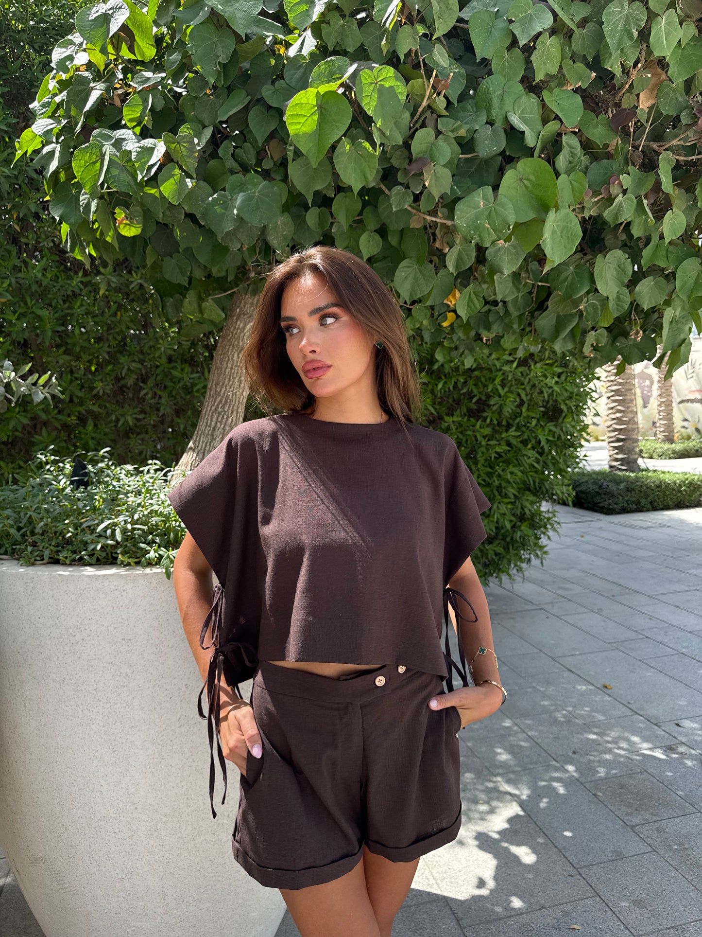 Bare Linen Top