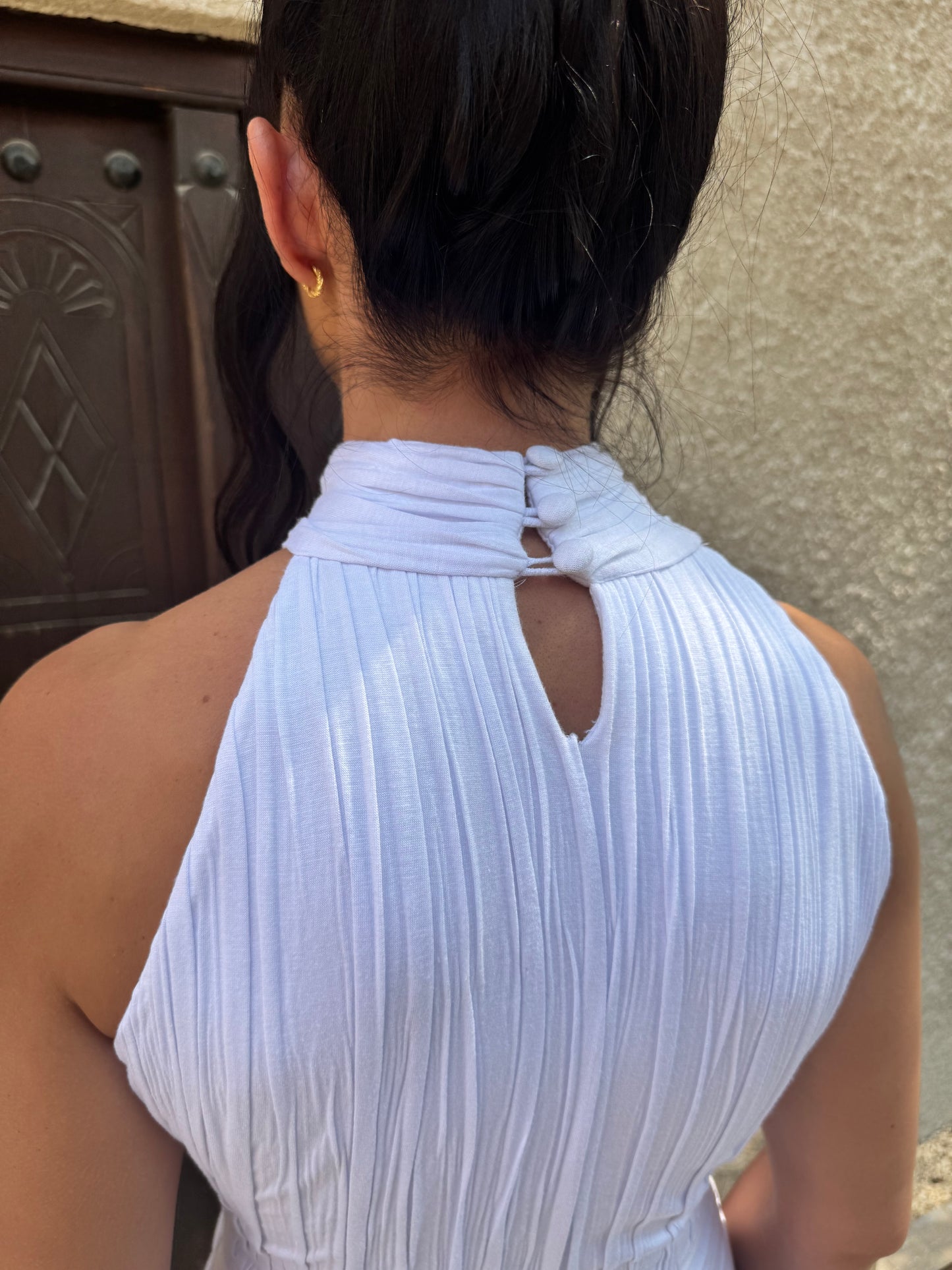 Celeste Halter Dress