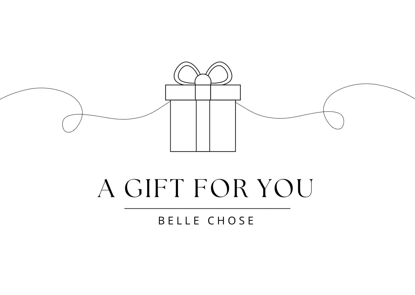 A Gift of Choice – Belle Chose Gift Card
