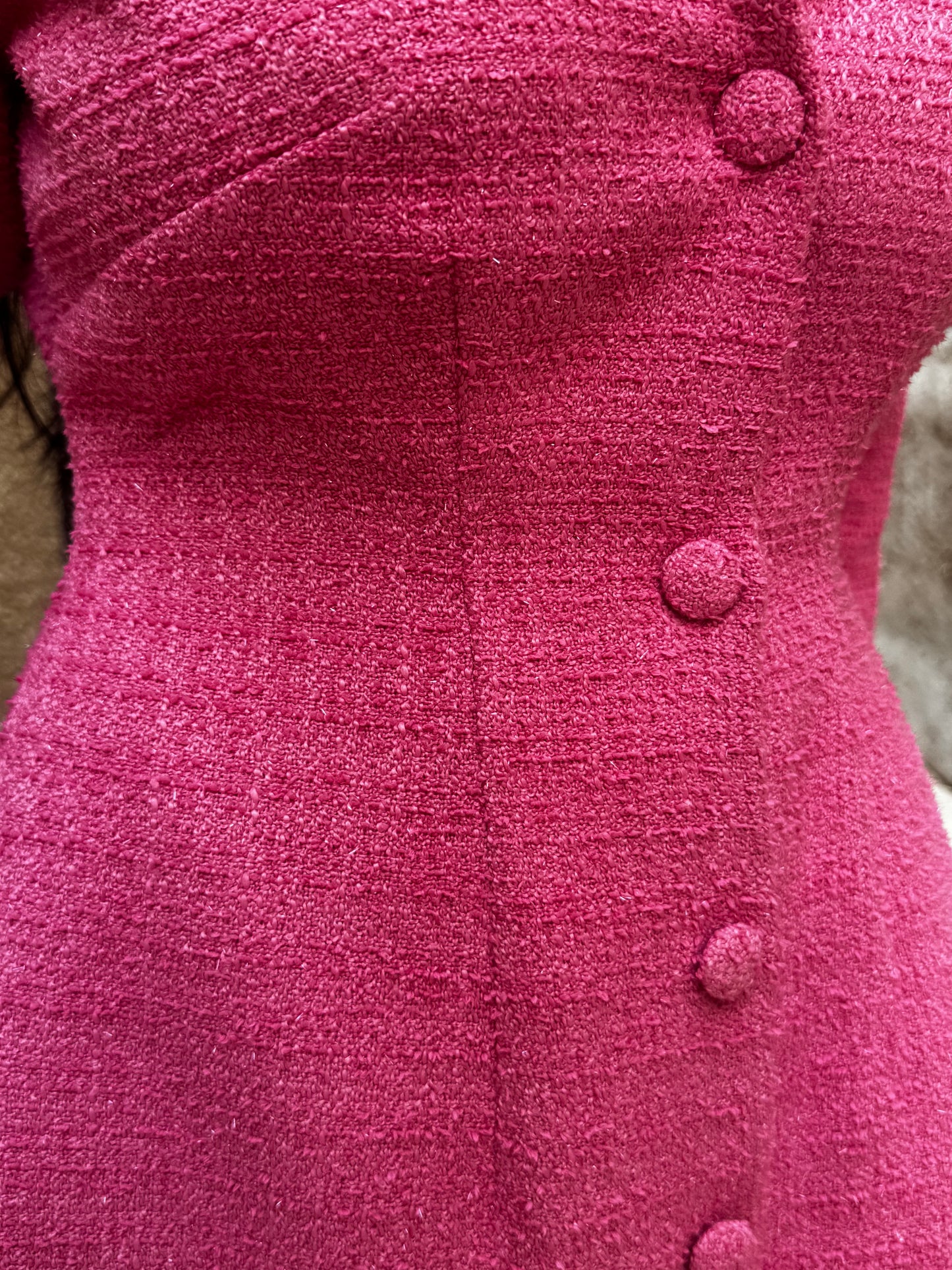 Rosé Coat Dress