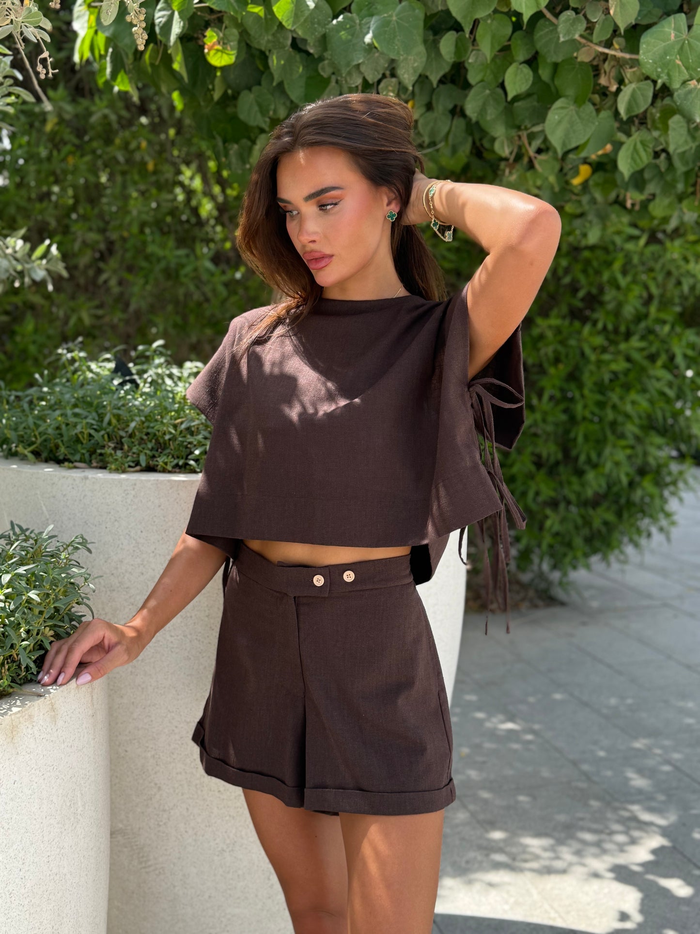 Bare Linen Top