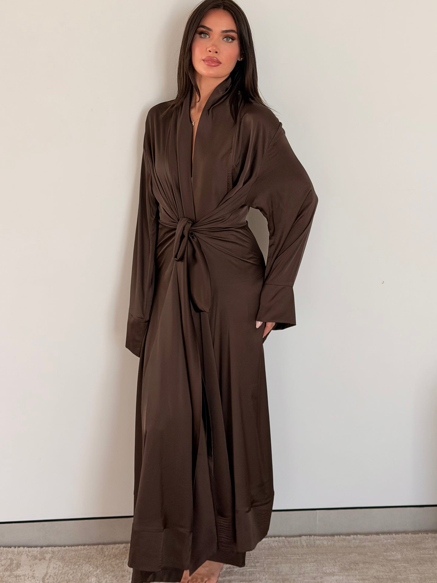 The Élan Wrap Kimono Dress