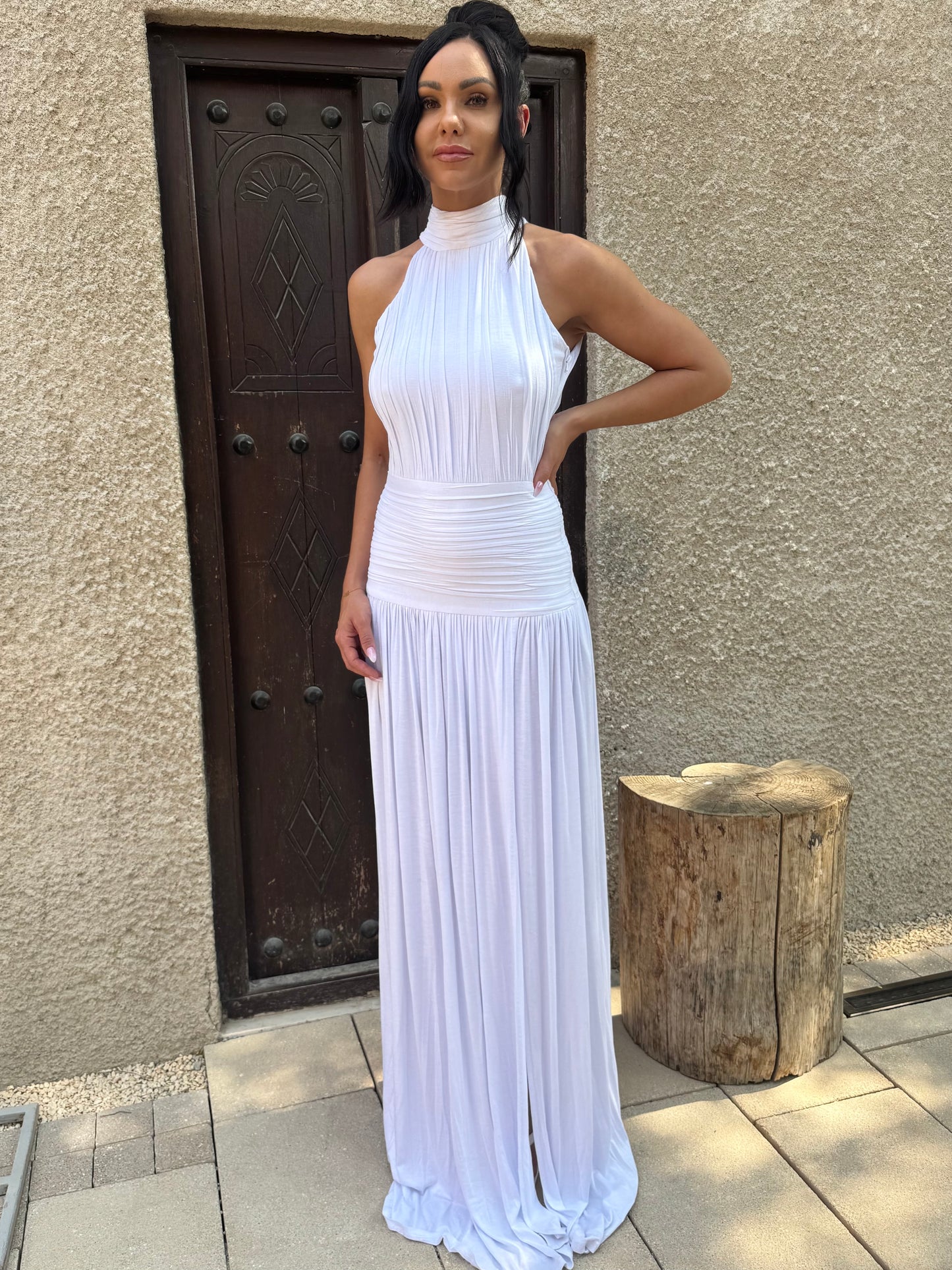 Celeste Halter Dress
