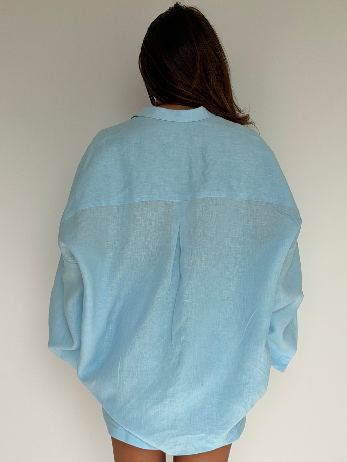 Morning Haze Shirt-Mint Green