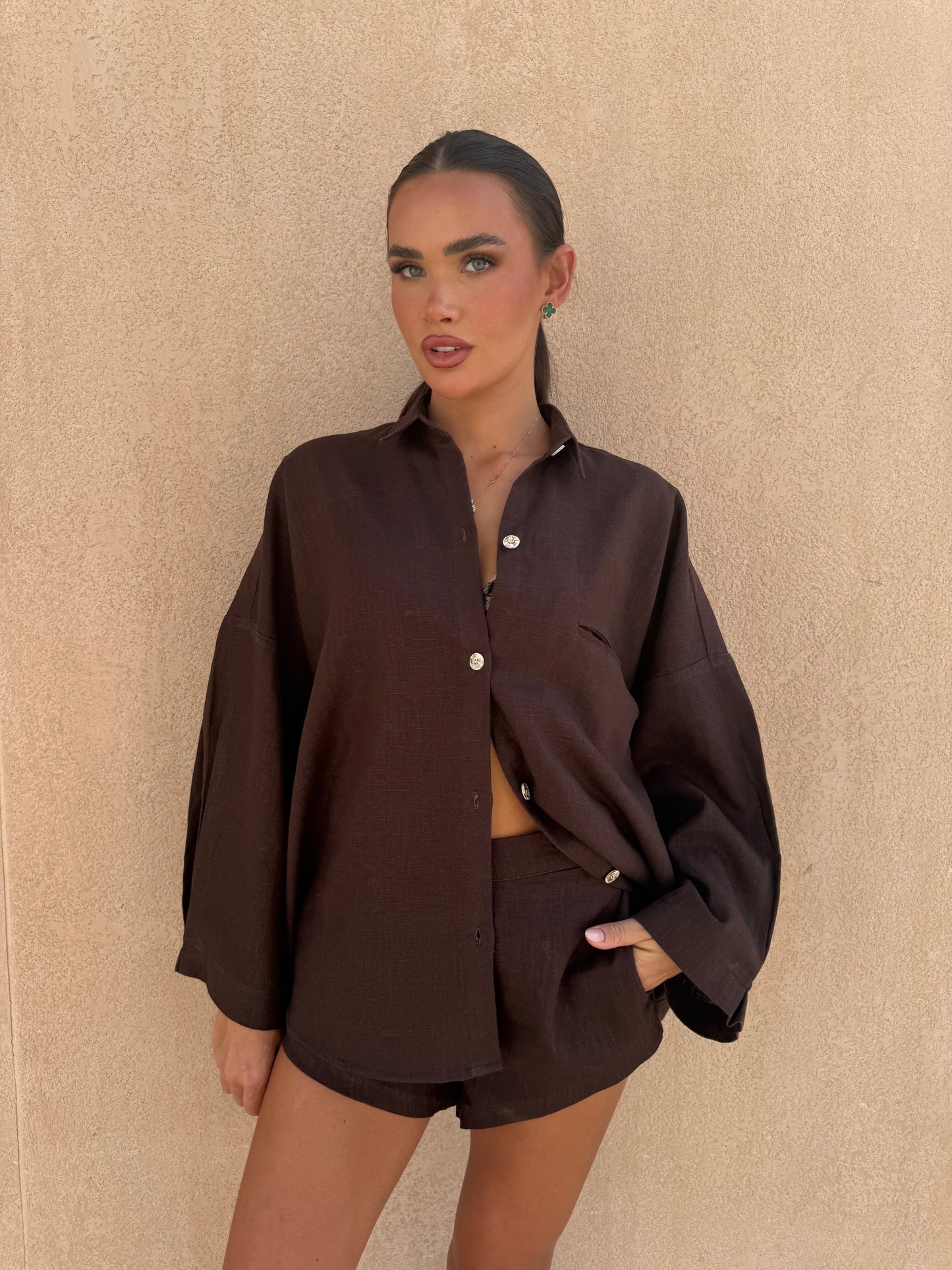 Sable Foncé Shorts