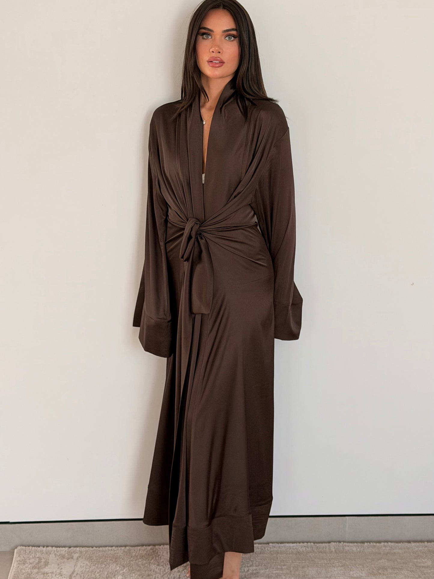 The Élan Wrap Kimono Dress