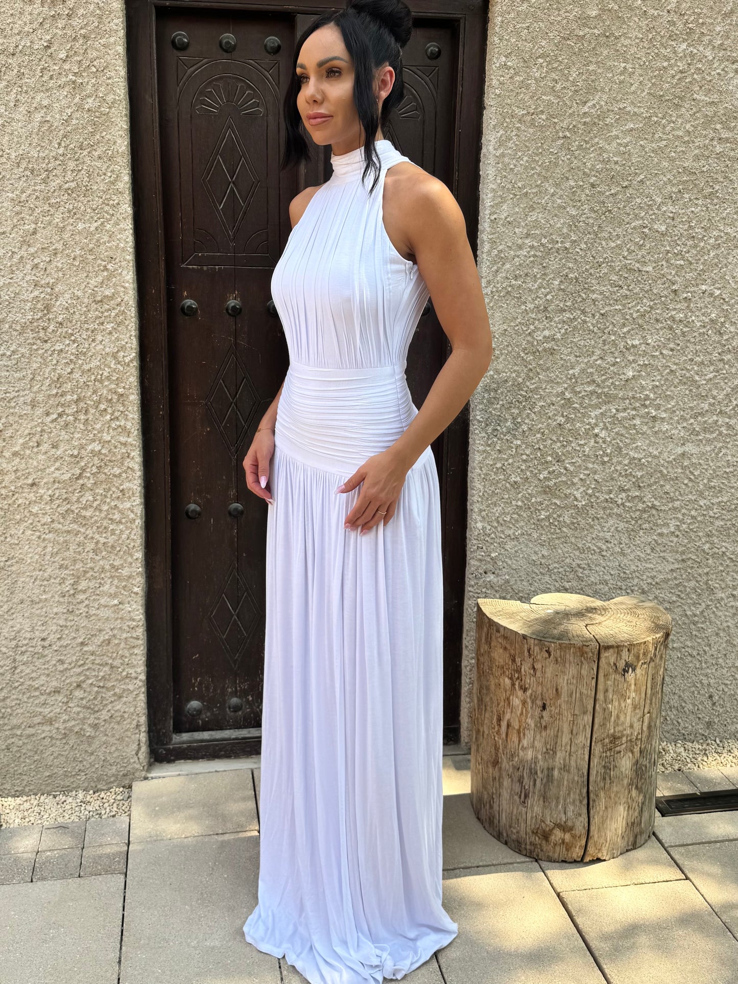 Celeste Halter Dress